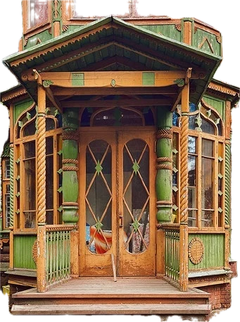 Крыльцо-терем